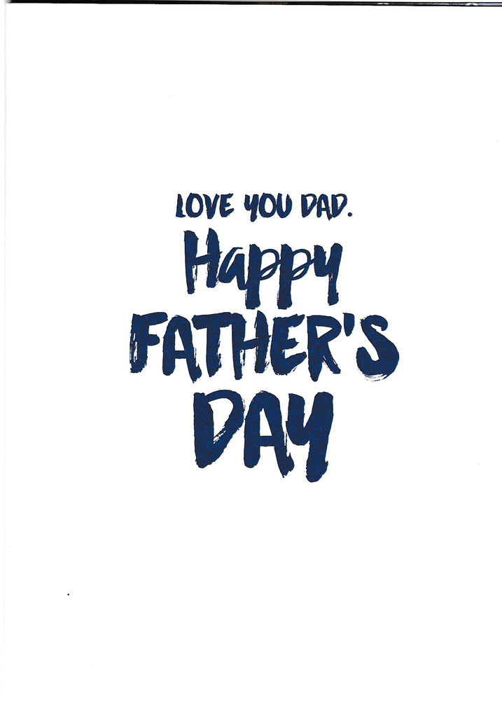 Fearless BBQ Captain Fathers Day Card