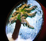 Winter's Day/Winter's Night Duck Egg Ornament with 3 Way LED Light