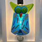 Glass Owl Night Light