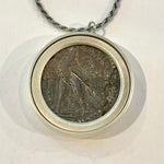 Silver Tetra Drachma of King Ptolmey I Coin Necklace