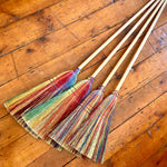 Handmade Rainbow Brooms
