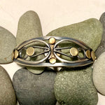 Flower Petals One of a Kind Sterling Silver Wire Cuff