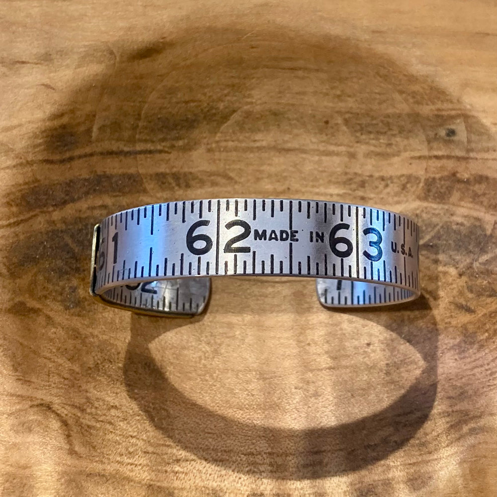 Upcycled Carpenter Ruler Cuffs