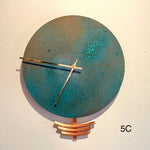 Patina Copper Galaxy Wall Clocks