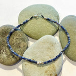 One of a Kind Faceted Square Cut Sapphire Bracelets