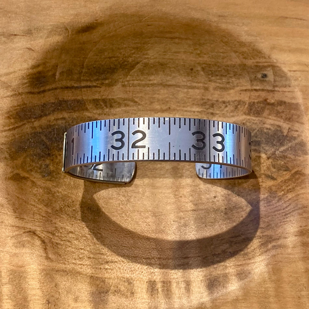 Upcycled Carpenter Ruler Cuffs