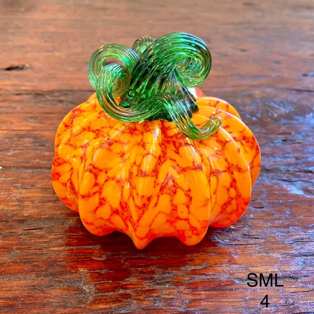 Blown Glass Pumpkins