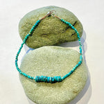 One of a Kind Faceted Turquoise Bracelets