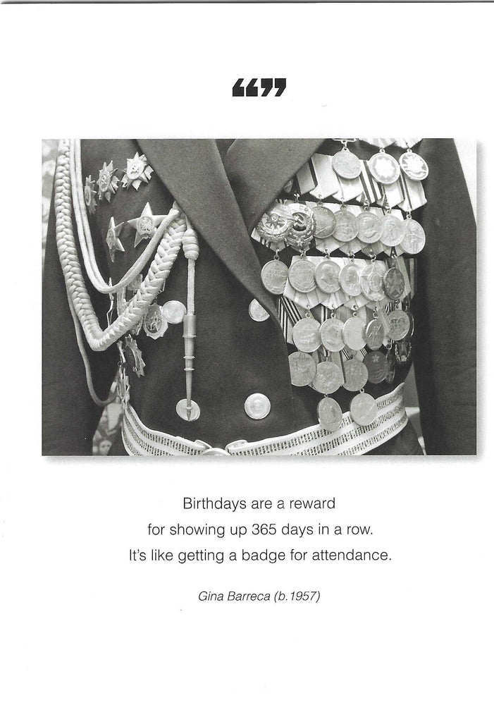 Birthdays Are a Reward Birthday Card