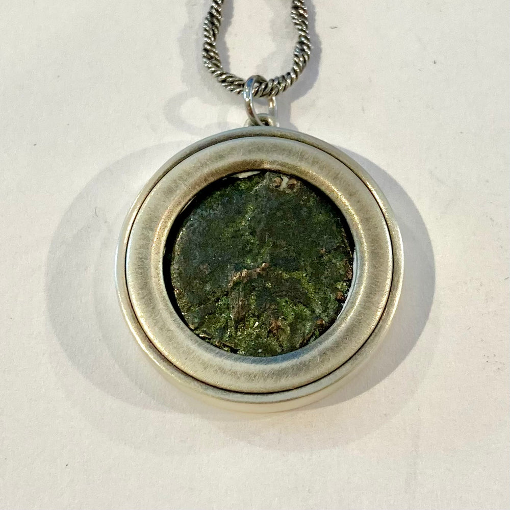 Bronze Bar Kokhba Prutah Coin Necklaces