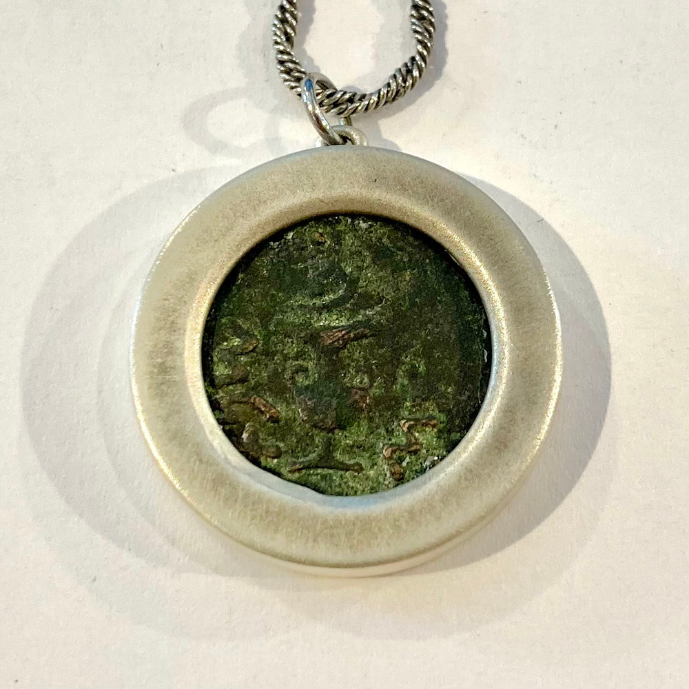 Bronze Bar Kokhba Prutah Coin Necklaces