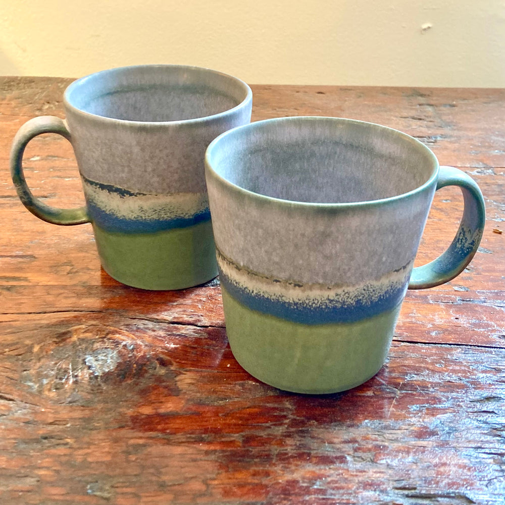 Slipcast Porcelain Mugs from England
