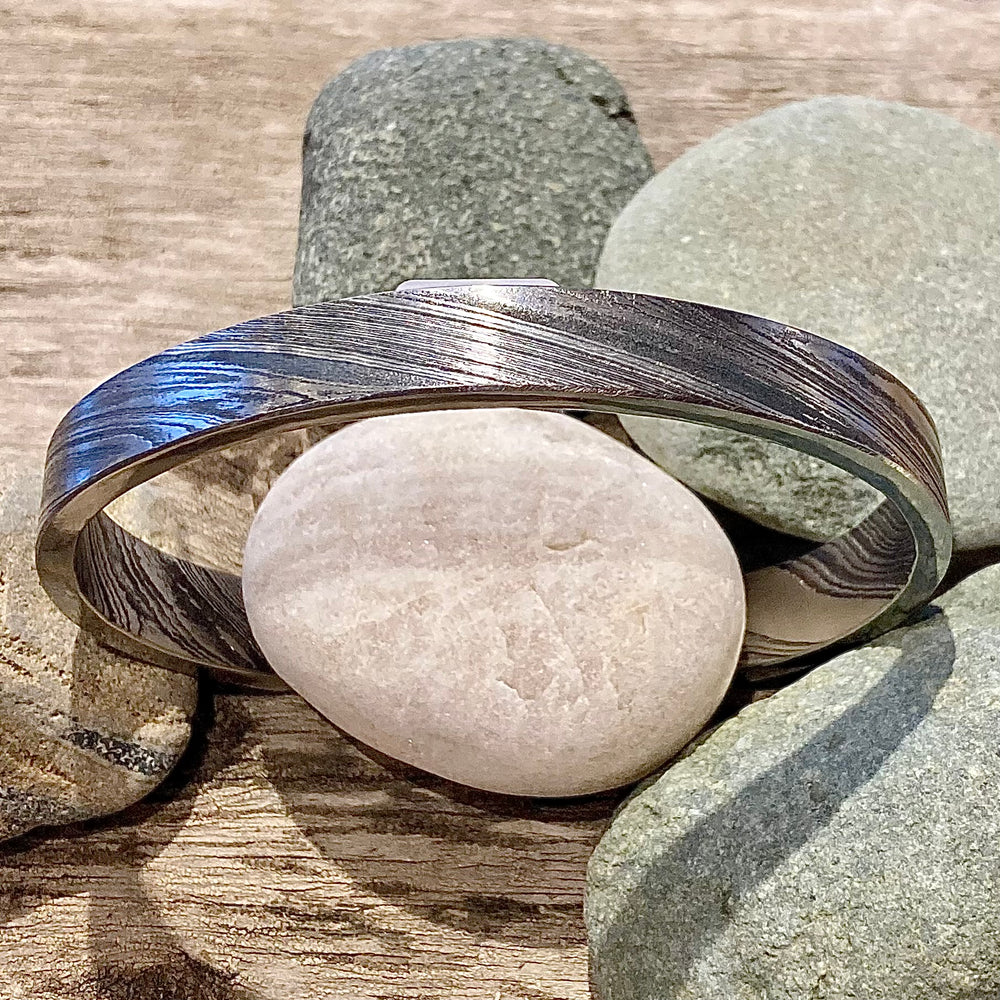 Damascus Steel Cuffs