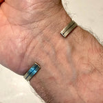 Flower Petals One of a Kind Sterling Silver Wire Cuff