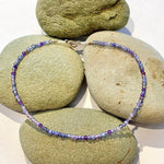 One of a Kind Faceted Lavender Multistone Bracelets