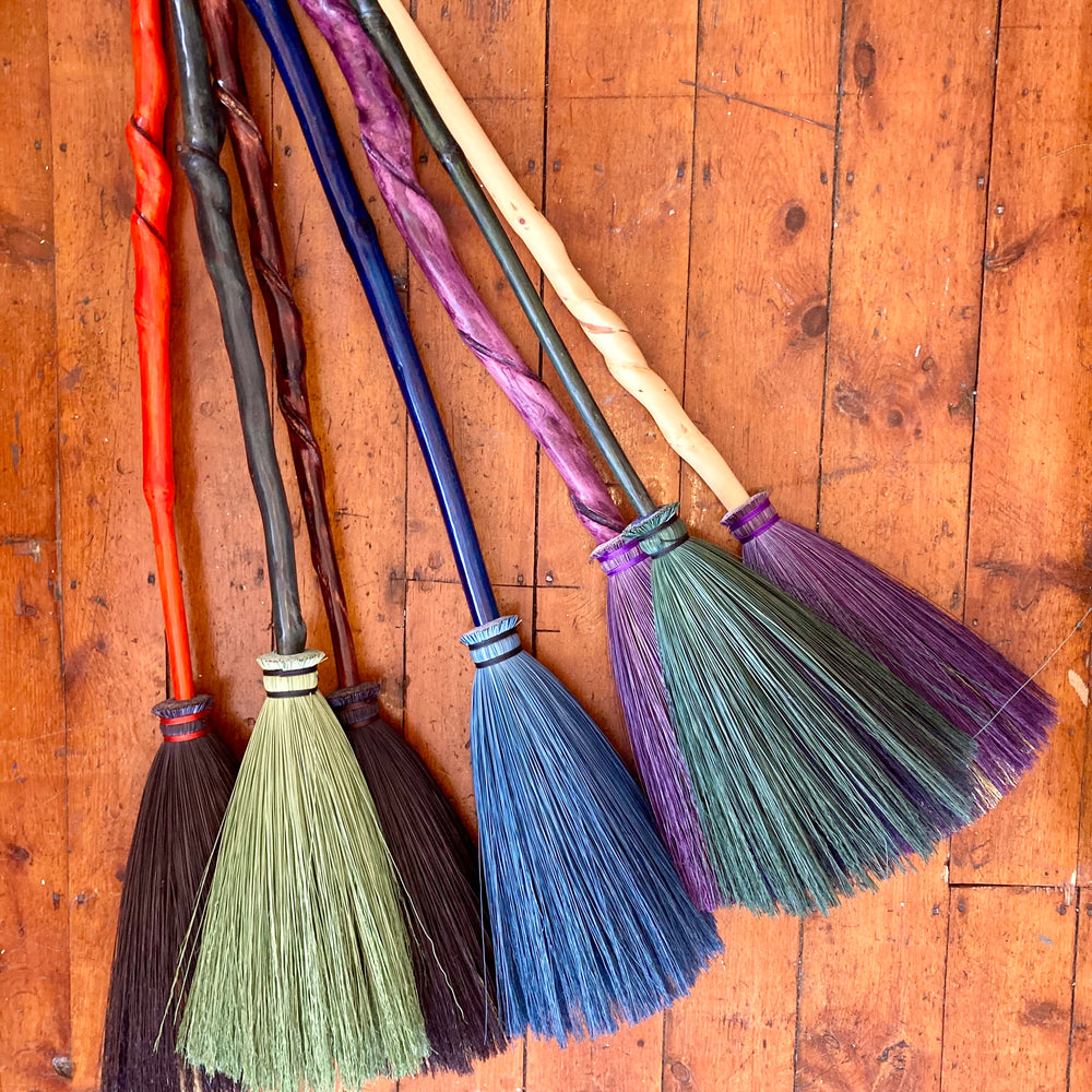 Handmade Witch Brooms