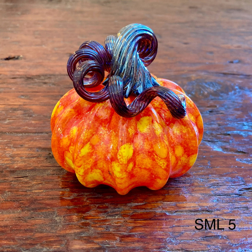 Blown Glass Pumpkins