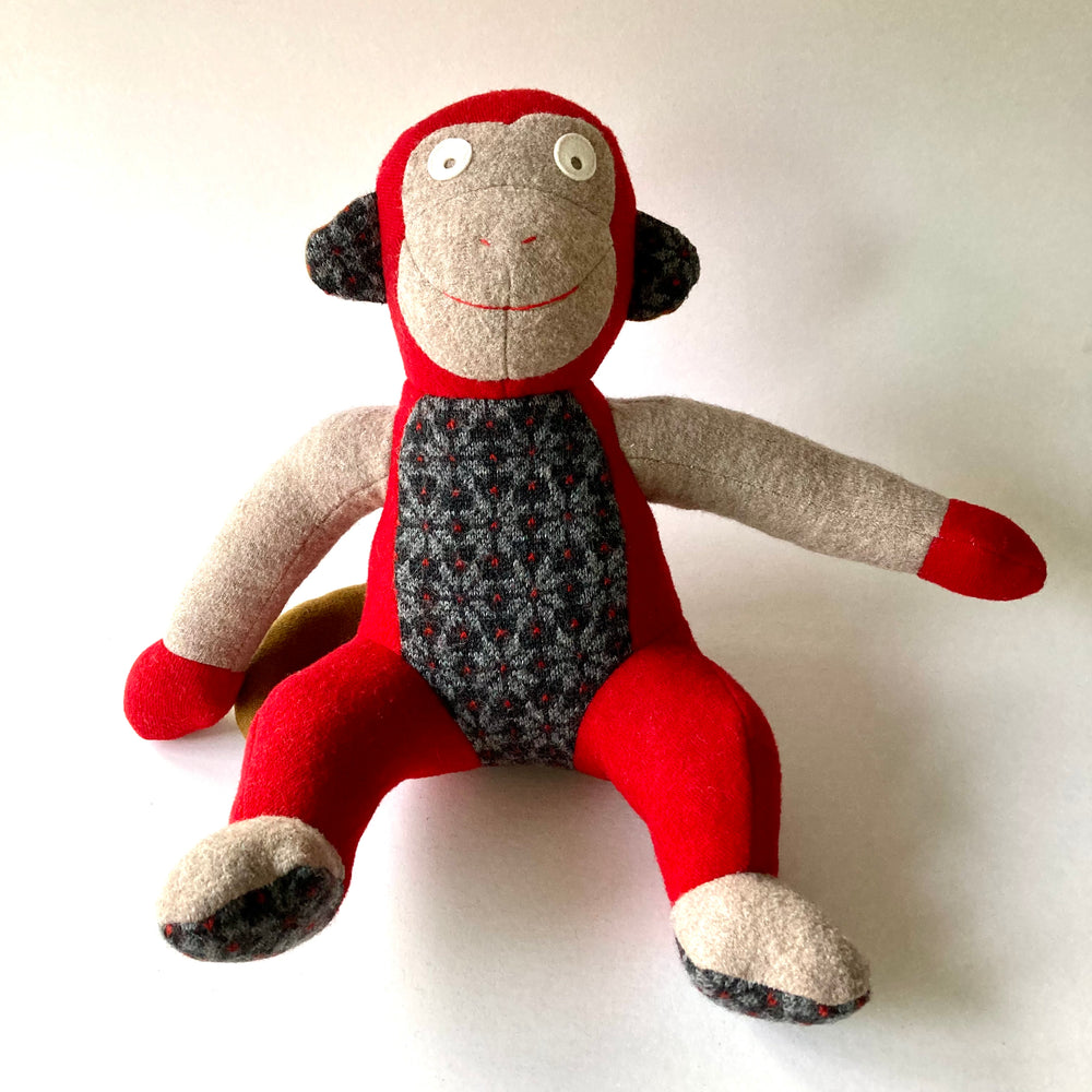 Upcycled Wool Sweater Monkeys – ArcadiaPTown
