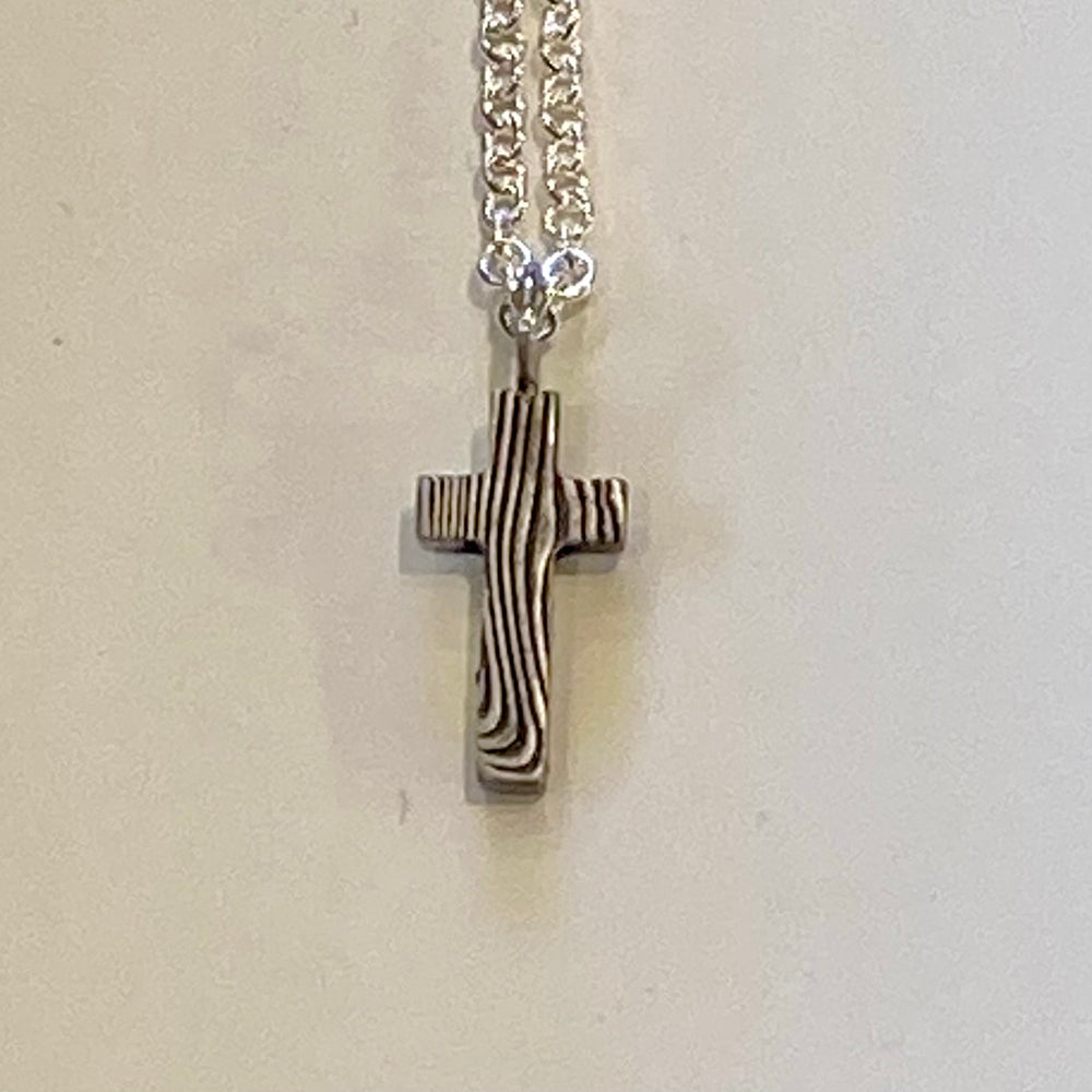 Damascus Steel Crosses