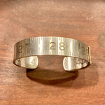 Upcycled Carpenter Ruler Cuffs