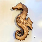 Reclaimed Wood Sea Horses