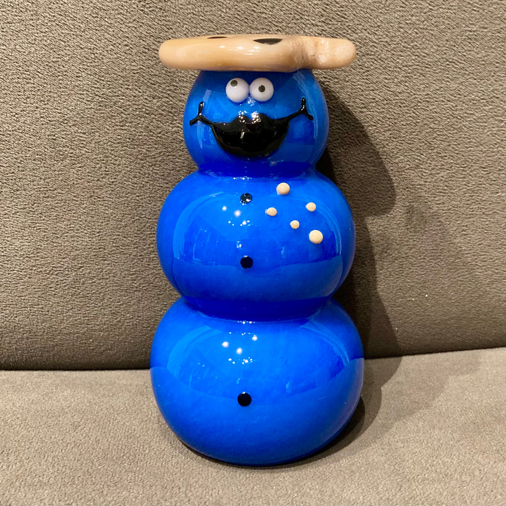 Glass Snow Cookie Monster