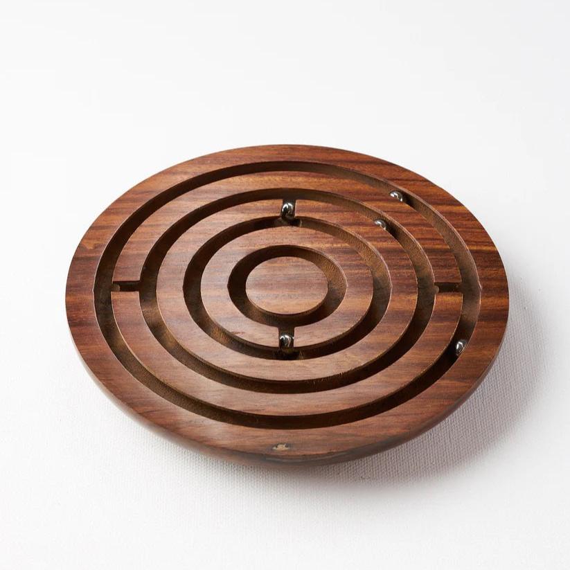 Fair Trade Wood Labyrinth Game