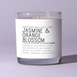 Just Bee Jasmine and Orange Blossom Scented Candle