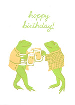 Frog and Toad Birthday Card