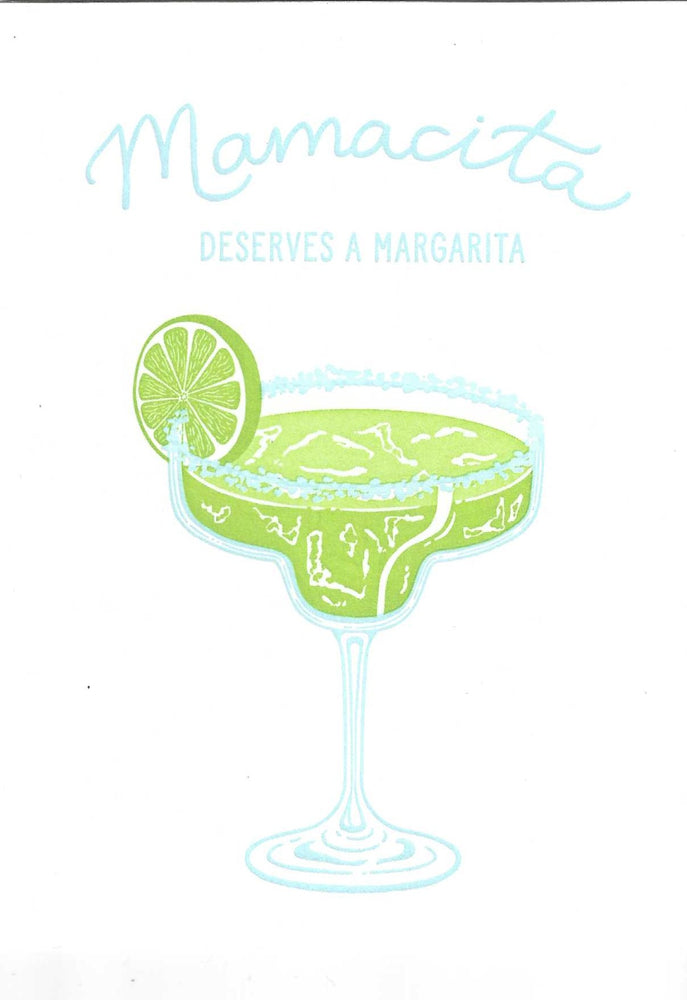 Mamacita Deserves a Margarita Mothers Day Card