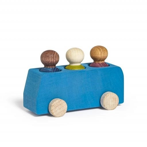 Wooden Bus Play Set