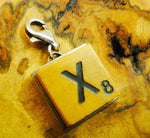 Scrabble Charm "X"