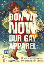 Don We Now Our Gay Apparel Card
