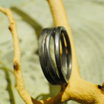 Cooper Barrel Sterling Silver Rings