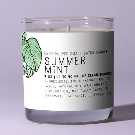 Just Bee Summer Mint Scented Candle
