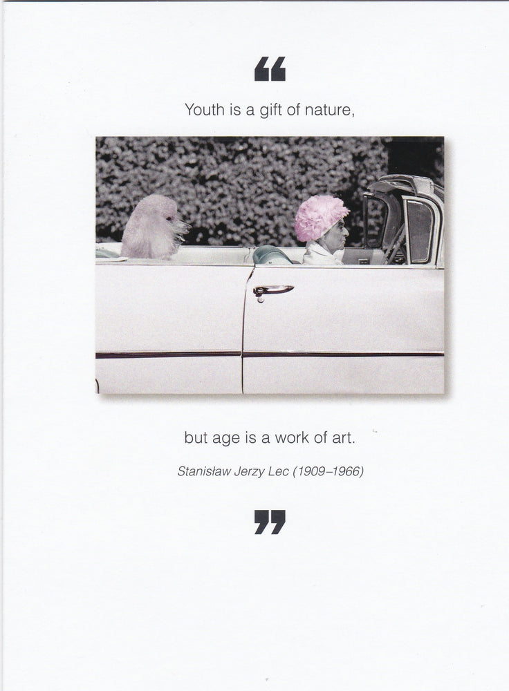 Youth is a Gift of Nature Birthday Card