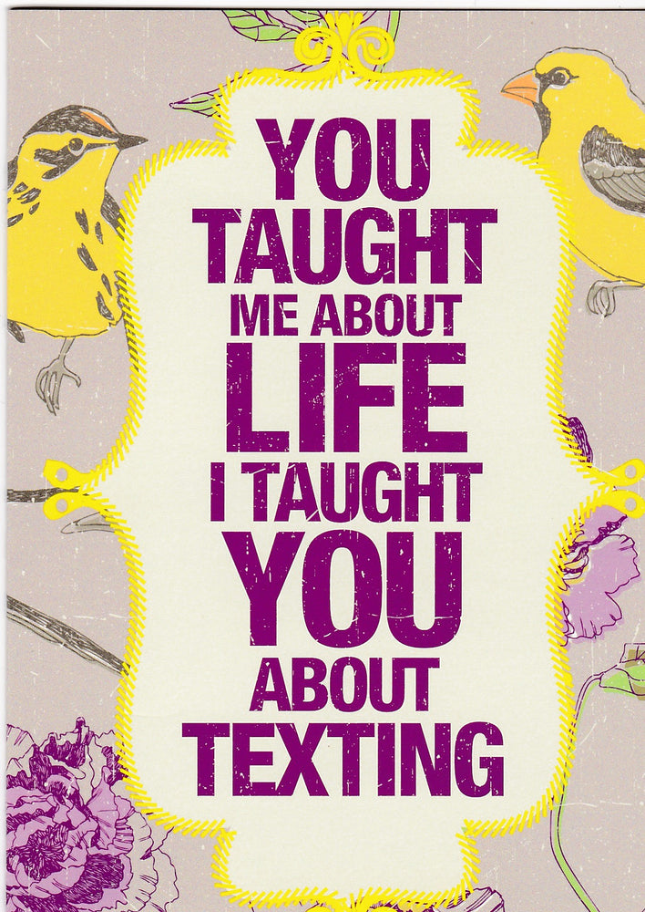 Texting Mothers Day Card