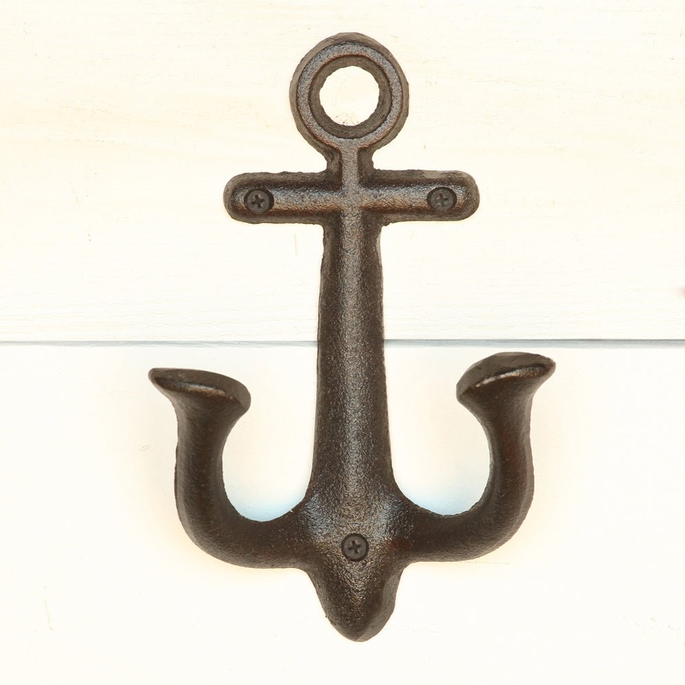 Recycled Cast Iron Anchor Hook
