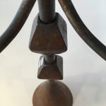 Recycled Steel Candelabra