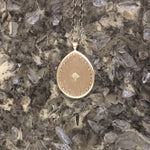 Super Nova Diamond and Sterling Silver Pendant Necklace