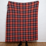 Recycled Materials Plaid Throws