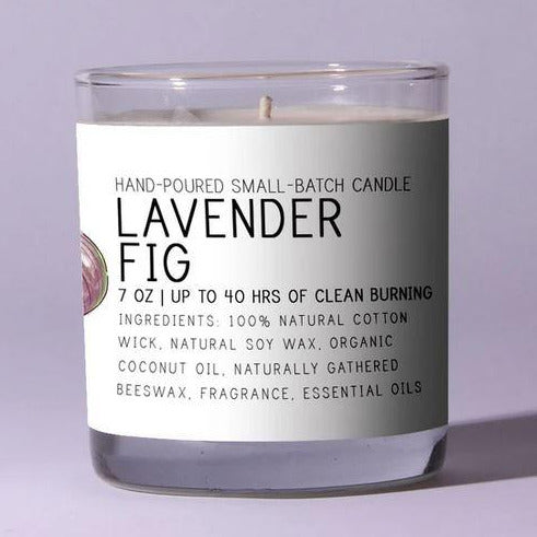 Just Bee Lavender Fig Rind Scented Candle