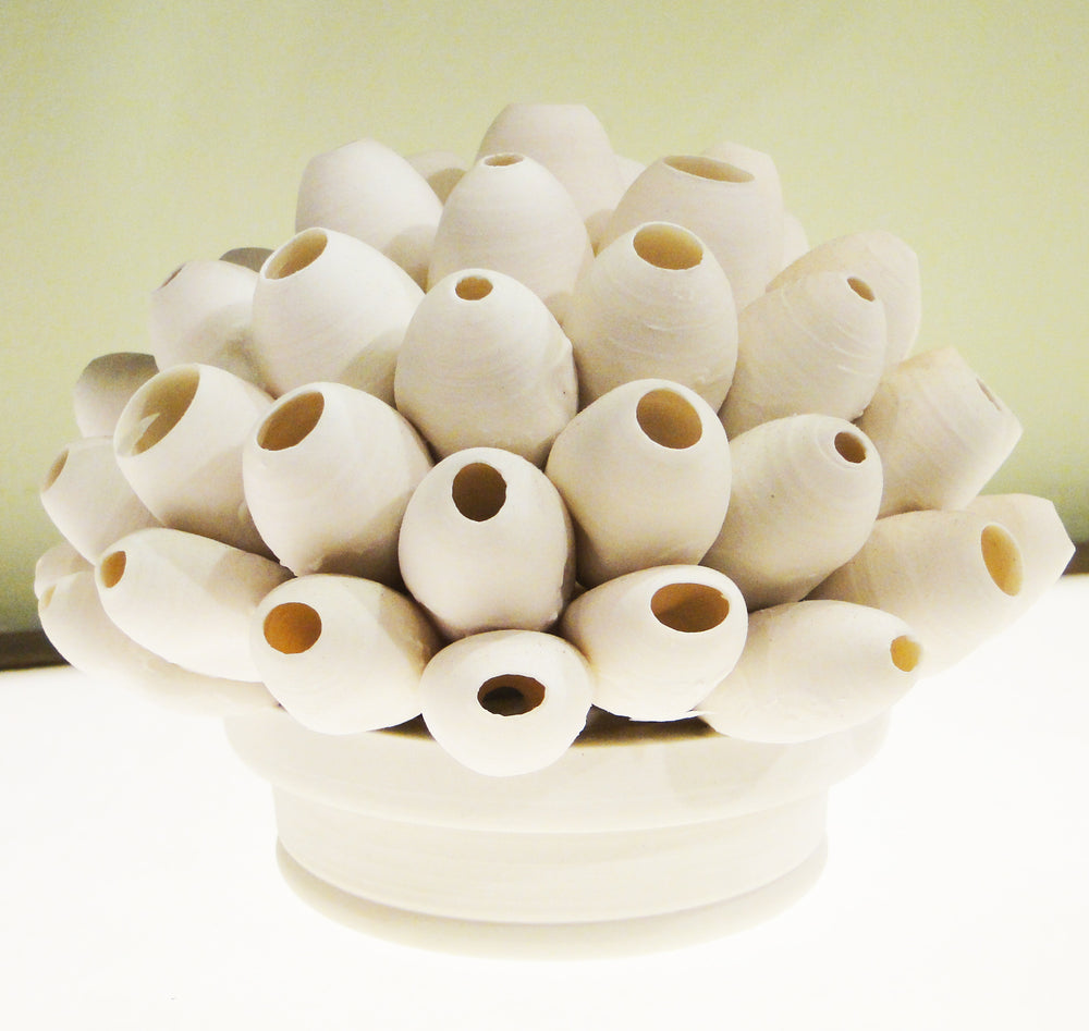 Barnacles Porcelain Tealight Holder