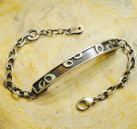 Oxidized Sterling Silver "Seed" Bracelet