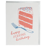 Happy Forking Birthday Card