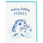 Sending Birthday Fishes Birthday Card