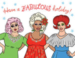 Drag Queens Have a FABULOUS Holiday Card
