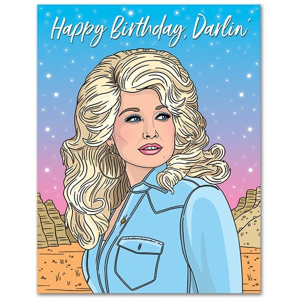 Happy Birthday Darlin Birthday Card