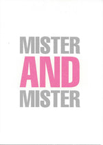 Mister and Mister Wedding Card