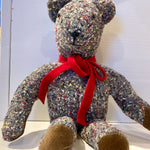 Upcycled Suiting Bear